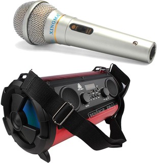 LOA KÉO  XÁCH TAY  2 BASS  SIÊU TRẦM 80W 1 MÍC SONY