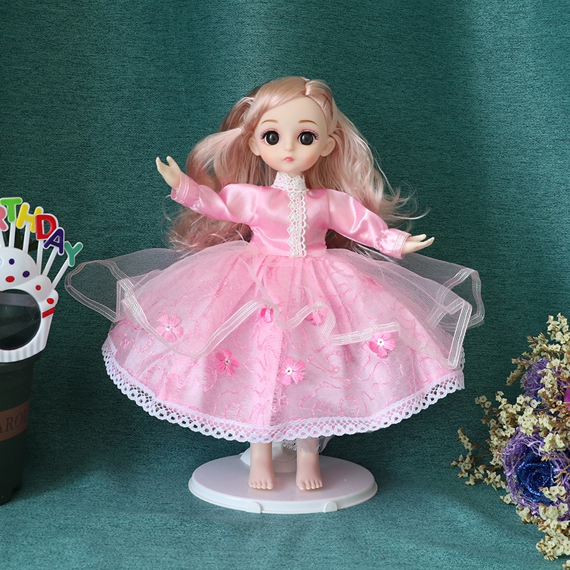 Đầm Cưới Cho Búp Bê Barbie Ttd363 30cm