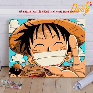 Tranh sơn dầu số hóa DAISY Tranh Luffy