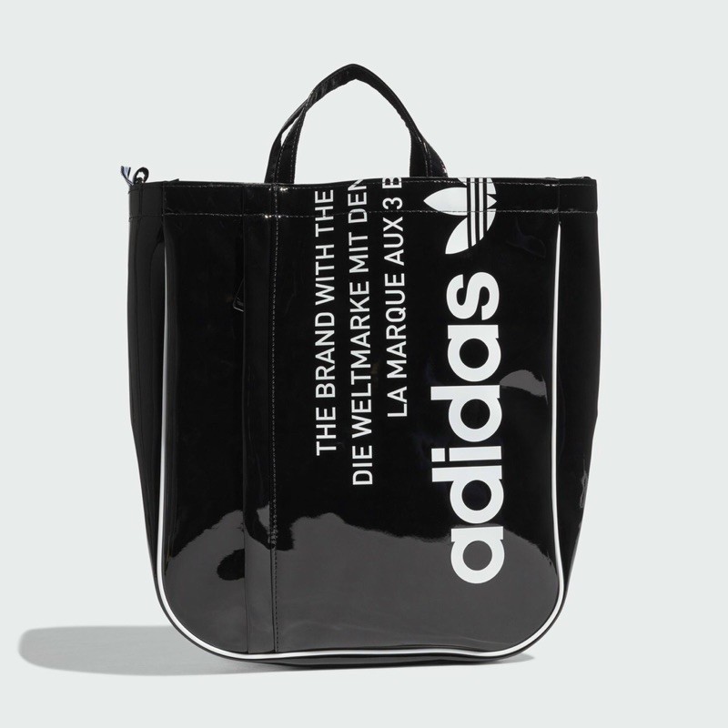 Túi shopper đen chữ trắng