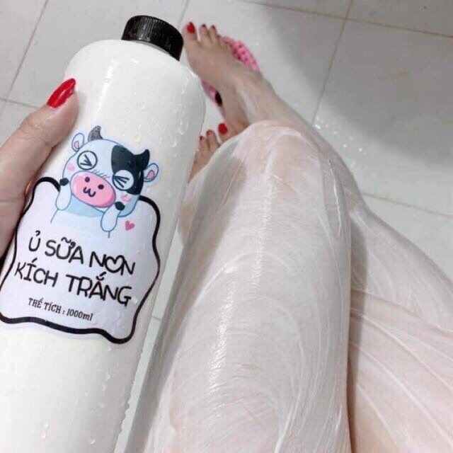 Ủ sữa bò non kích trắng 1000ml