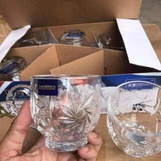 Combo bộ cốc thủy tinh 6 cái