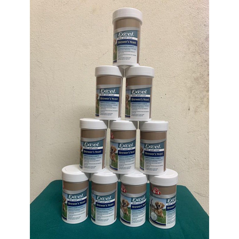 Viên dưỡng lông Excel 8in1 dành cho chó mèo