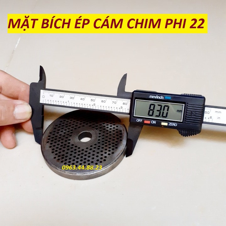 MÁY ÉP CÁM HẠT CHO CHIM - MẶT BÍCH VÀ PHỤ KIỆN (KIỂU QUAY TAY) - MẶT BÍCH ÉP CÁM CHIM