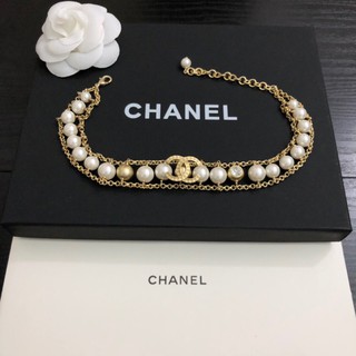Vòng Cổ Choker Đính Ngọc Trai Nhân Tạo Thời Trang