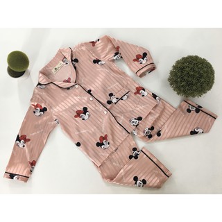 [HOT SALE] [Vt00043, VT00044] BỘ Pyjama Lụa LITIBABY Thời trang trẻ em dành cho bé gái size 2-12 tuổi