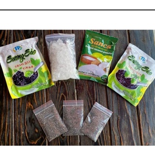 SET CHÈ SƯƠNG SÁO HẠT CHIA