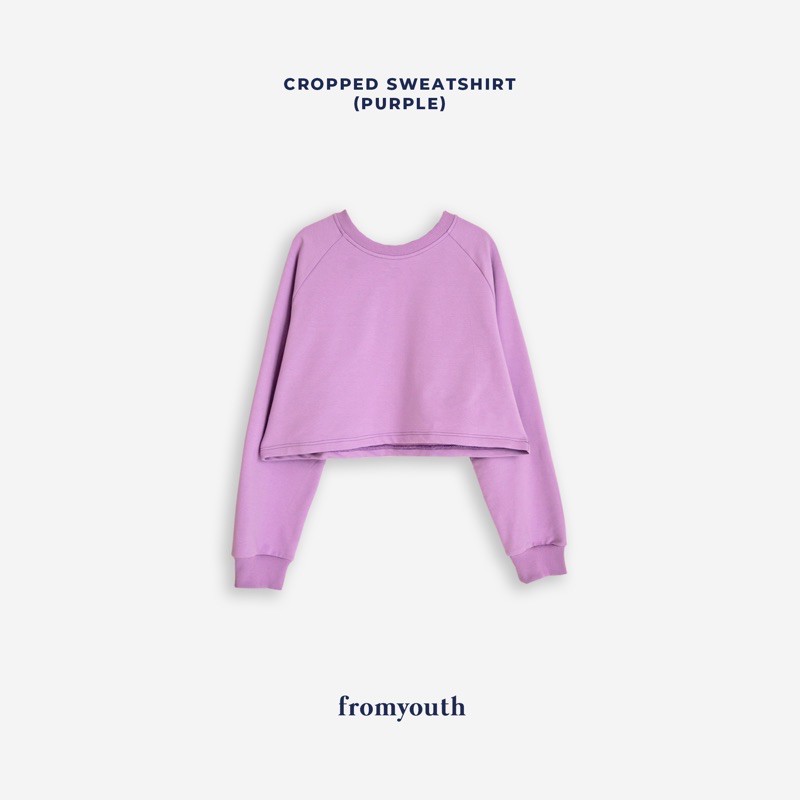 Fromyouth - Áo Cropped Sweatshirt