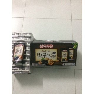 [Bán Lỗ] 20 hộp sữa óc chó,hạnh nhân Hàn Quốc .Date 04-2018