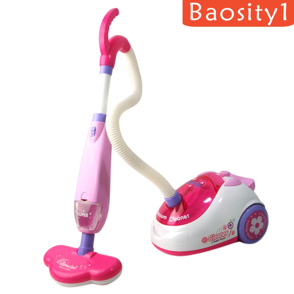 [Baosity 1] Máy Hút Bụi Mini Bằng Nhựa Cho Trẻ Em