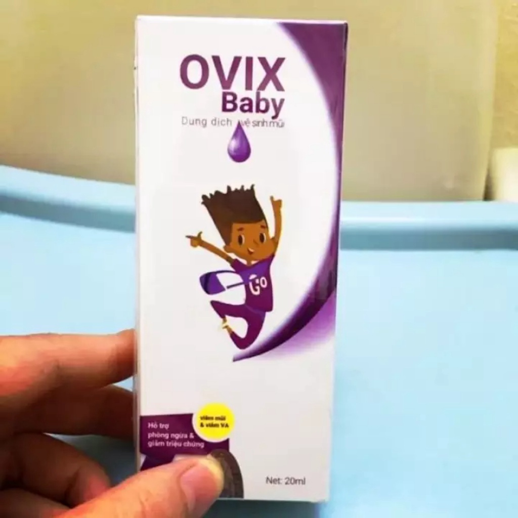 Xịt dưỡng mũi Ovix cho trẻ em 20ml - Ovix dược sĩ Linh