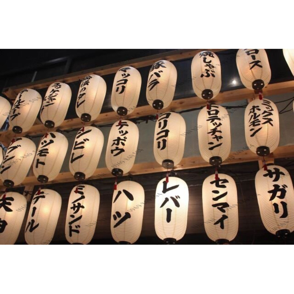 Lồng đèn Nhật Bản- Thiết kế vẽ theo yêu cầu