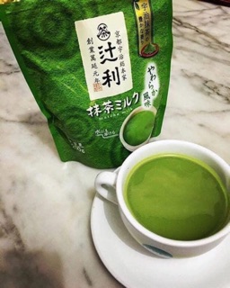 Trà matcha sữa Nhật Bản