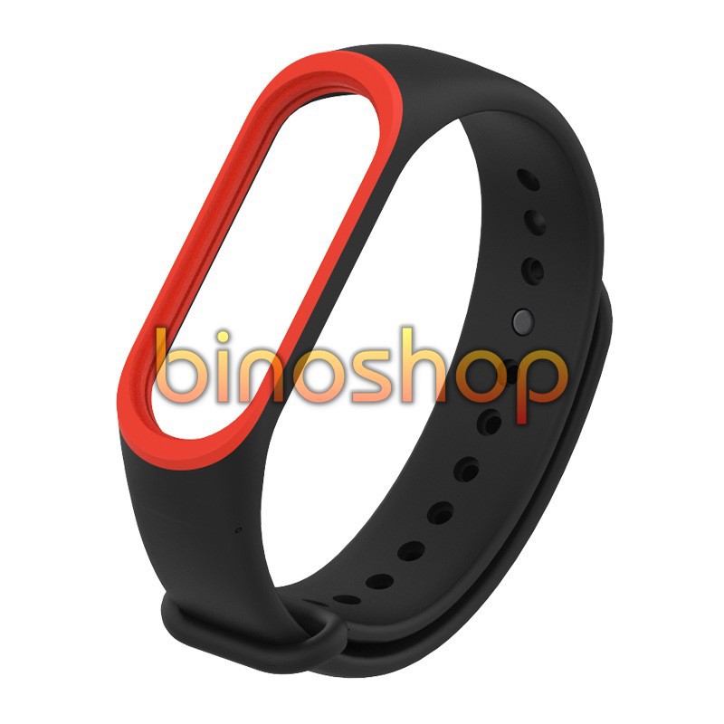 Dây đeo thay thế Xiaomi Miband 4 Viền màu - Mijobs