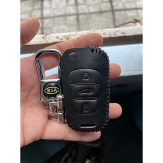 Bao Da Chìa Khoá Gập KIA 3 nút