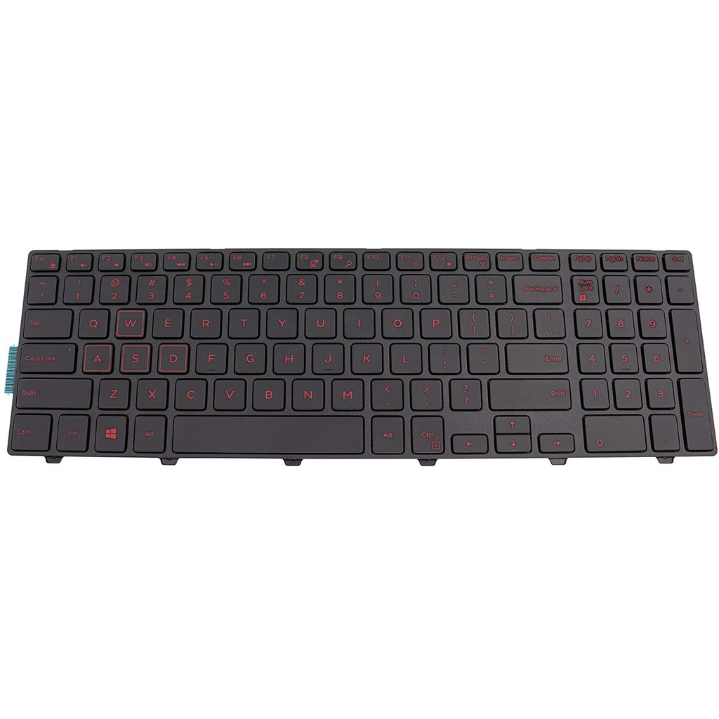 Bàn phím Laptop DELL Inspiron 15-5577 15-5576 7559 7557 P57F keyboard LED Đỏ