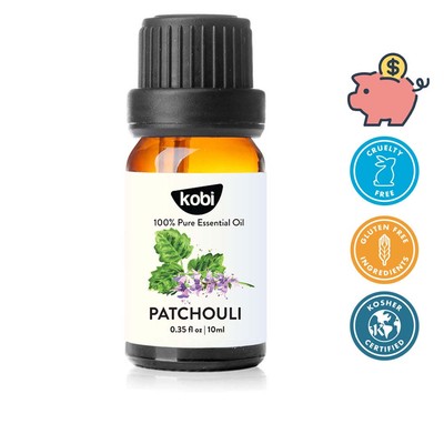 Tinh dầu Hoắc Hương Kobi Patchouli 10ml thư giãn thơm phòng tạo hương trầm ấm dùng khuếch tán