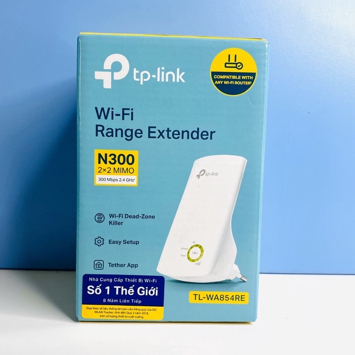 Bộ mở rộng sóng Wi-Fi tốc độ 300Mbps TL-WA850RE