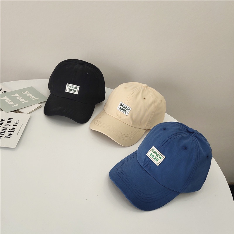 Mũ Lưỡi Trai Mềm Mại In Chữ Phong Cách Hàn Quốc Dễ Phối Đồ Thời Trang Xuân Thu Cho Nữ