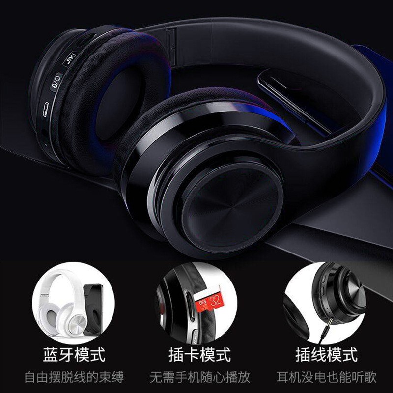 Tai Nghe Bluetooth ❤️FREESHIP❤️Tai Nghe Chụp Tai Có Mic B39 Headphone Bluetooth Dễ Thương Âm Thanh Nổi Hifi Bass Mạnh Mẽ