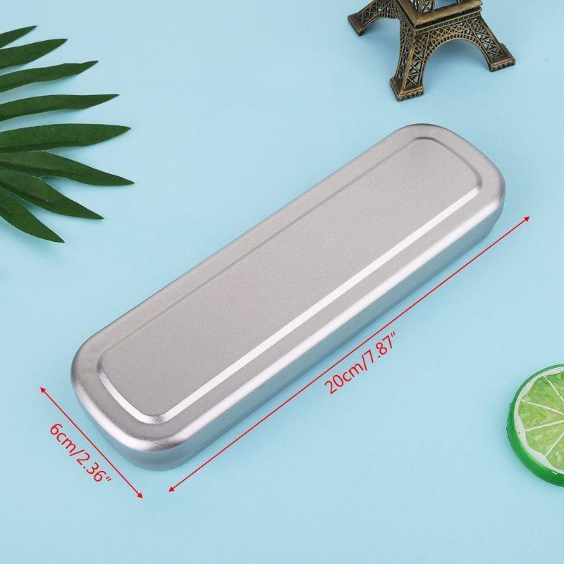 Hộp Đựng Bút Bằng Kim Loại Siêu Bền Tiện Dụng Cho Học Sinh / Văn Phòng