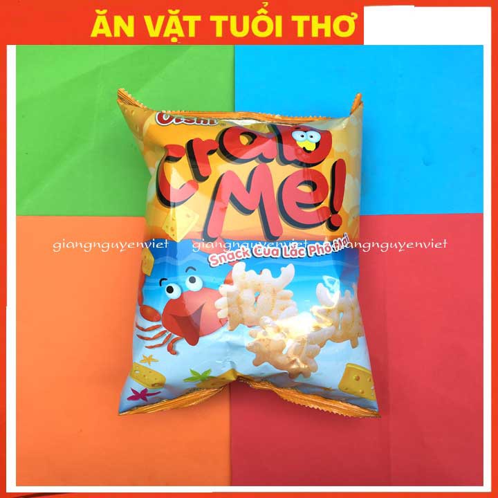 Set 5 gói Bim bim Snack Oishi cua lắc phô mai phomai pho mai 32g