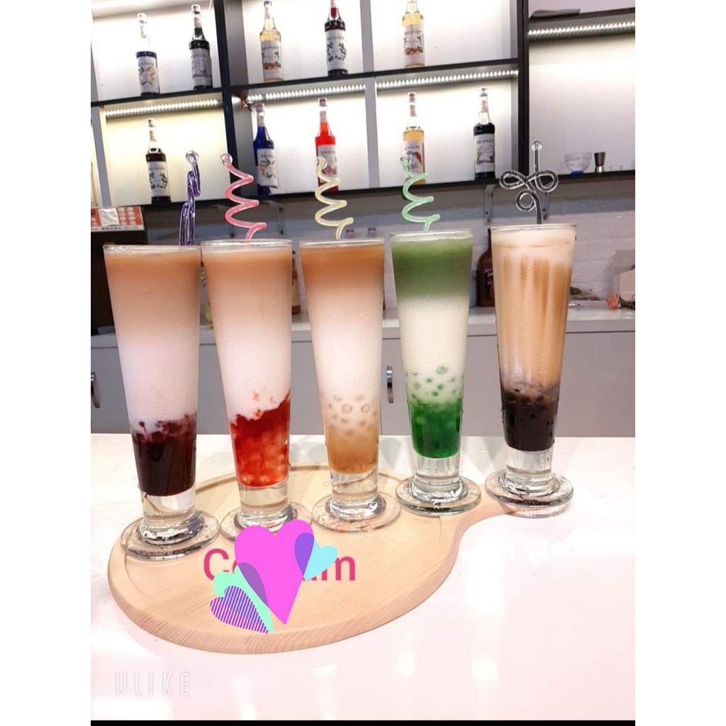 10 que khuấy 2 lớp arylic sắc màu