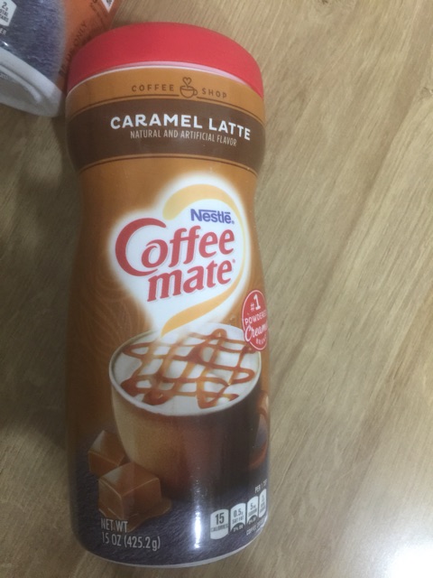 Bột kem sữa béo pha cafe, làm trà sữa, làm kem Nestle Coffee Mate hộp 425gr của Mỹ, date thang 01/2023