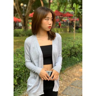 Áo len Cardigan dáng dài 5 màu