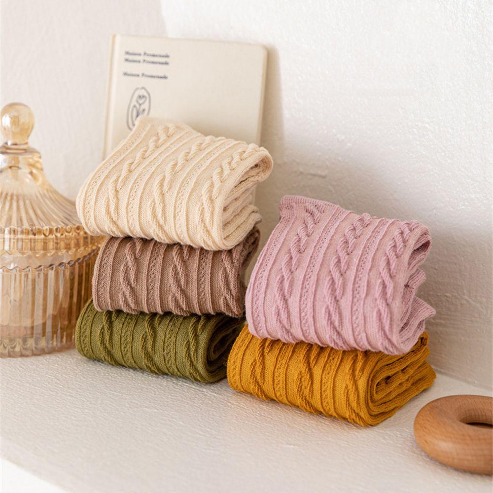 AROMA Vớ Cotton Họa Tiết Kẻ Sọc Phong Cách Lolita Vintage Dành Cho Nữ