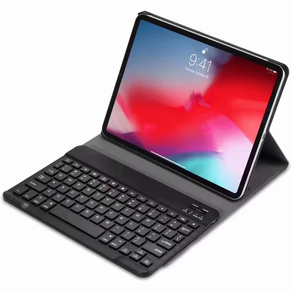 Bao da kèm bàn phím Bluetooth dành cho iPad Pro 11 2018 Smart Keyboard cao cấp