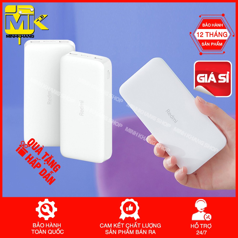 CHÍNH HÃNGPin Dự Phòng Xiaomi Redmi 10000mAh Standard Edition-006018 {BẢO HÀNH CHÍNH HÃNG}