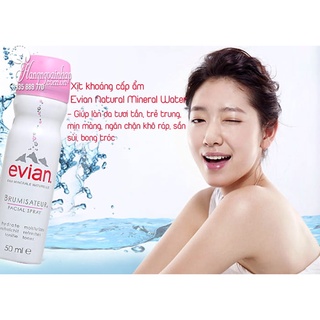 Xịt Khoáng Evian 50ml