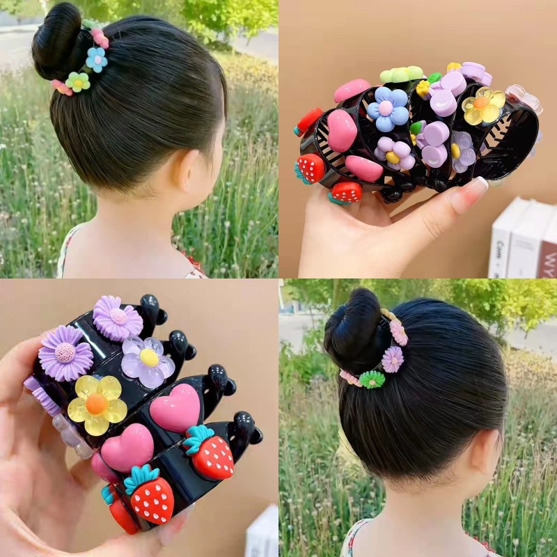 Kẹp Tóc Đuôi Ngựa Thiết Kế Chuyên Dụng Cho Đuôi Ngựa Trẻ Em