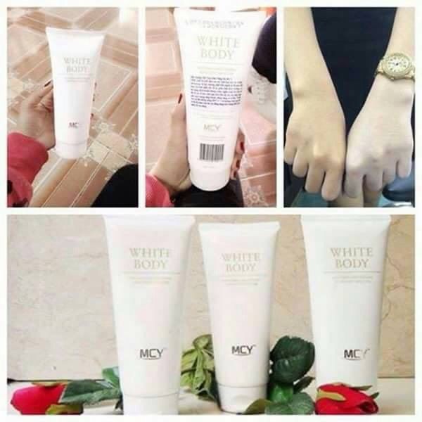 Kem Make-up, Dưỡng Trắng Da Toàn Thân White Body MCY