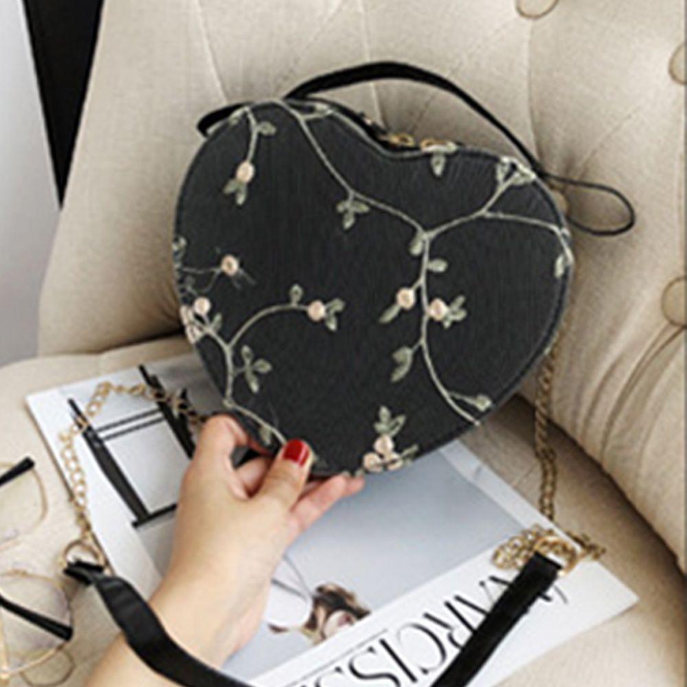 WATTLE Túi Đeo ChéO Da PU HìNh TráI Tim Xinh XắN