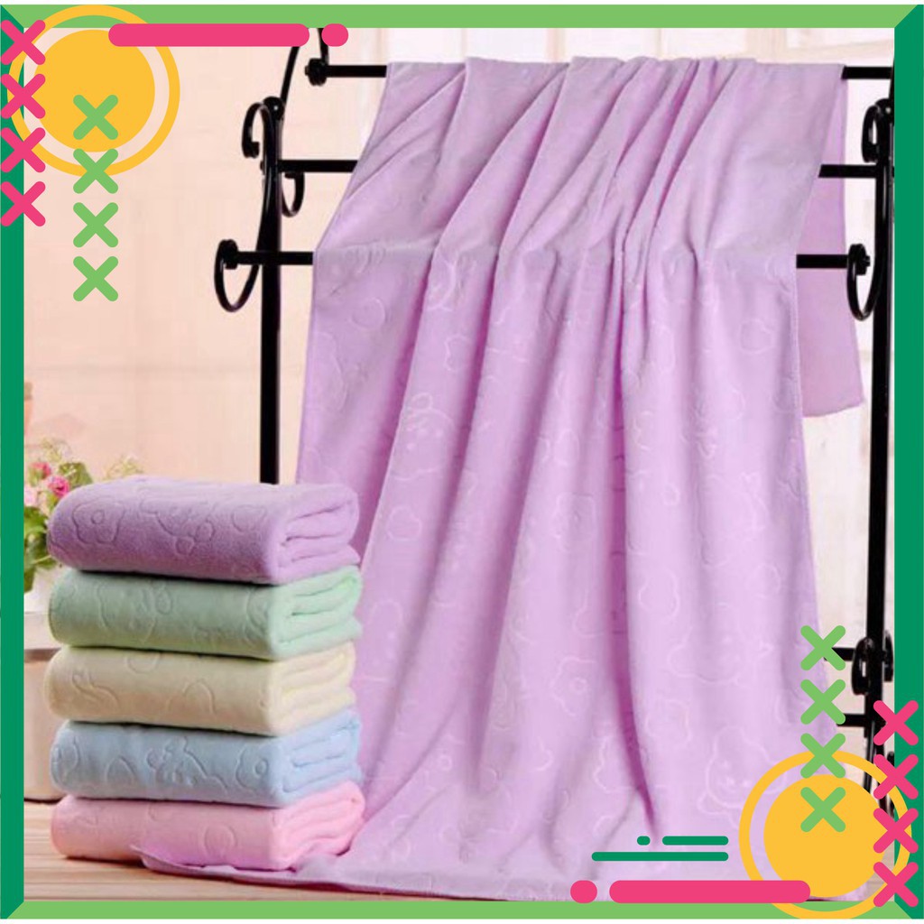 Khăn Tắm 100% cotton Xuất Nhật 70 x 140CM.