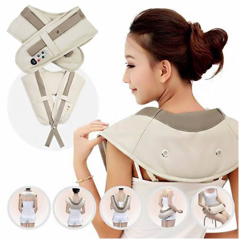 ĐAI MASSAGE [SIÊU PHẨM]ĐẤM LƯNG VAI CỔ GÁY TOÀN THÂN NECK W-808 GIẢM ĐAU NHỨC MỎI.THOẢI MÁI KHI SỬ DỤNG,KIỂU DÁNG THỜI T