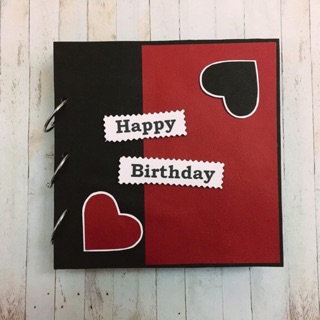 Album ảnh scrapbook handmade, kỷ niệm, sinh nhật