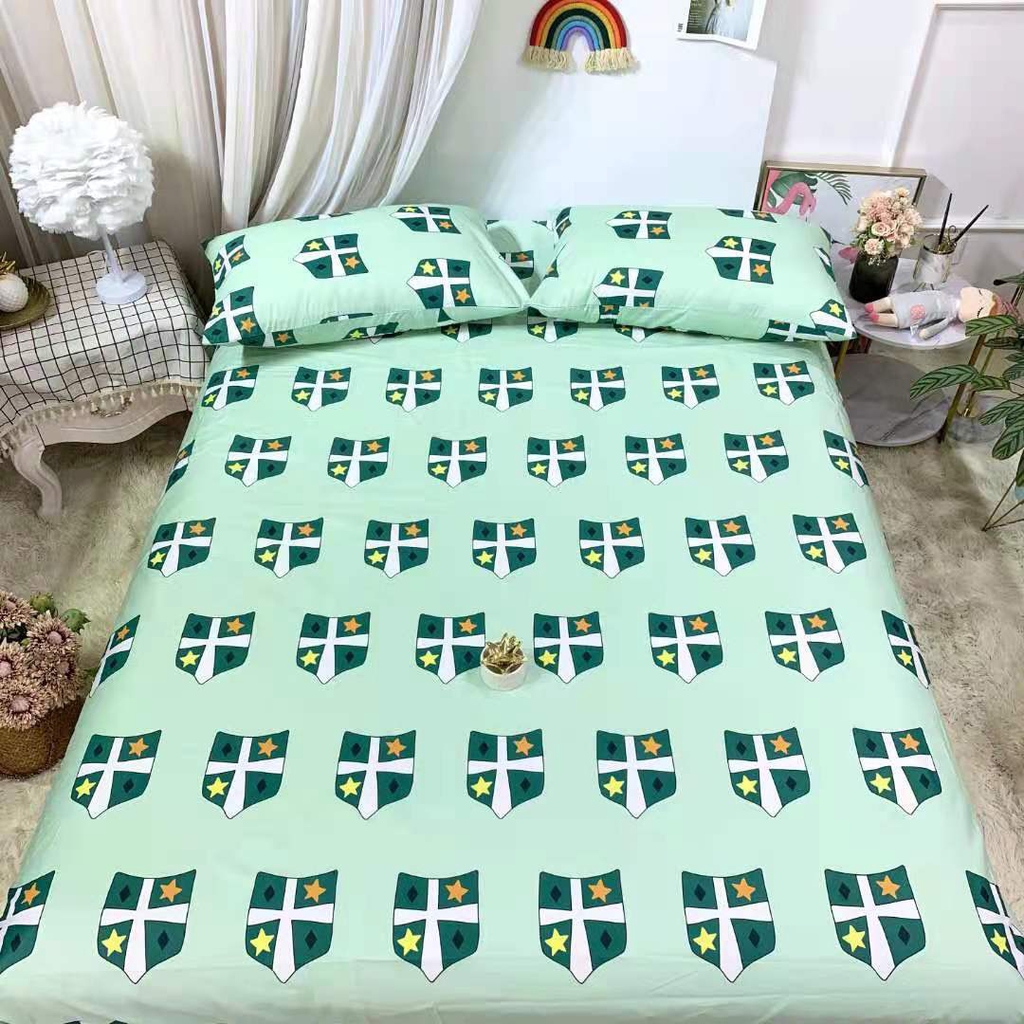 Bộ ga gối cotton 100% hàng nhập - Chat chọn mẫu