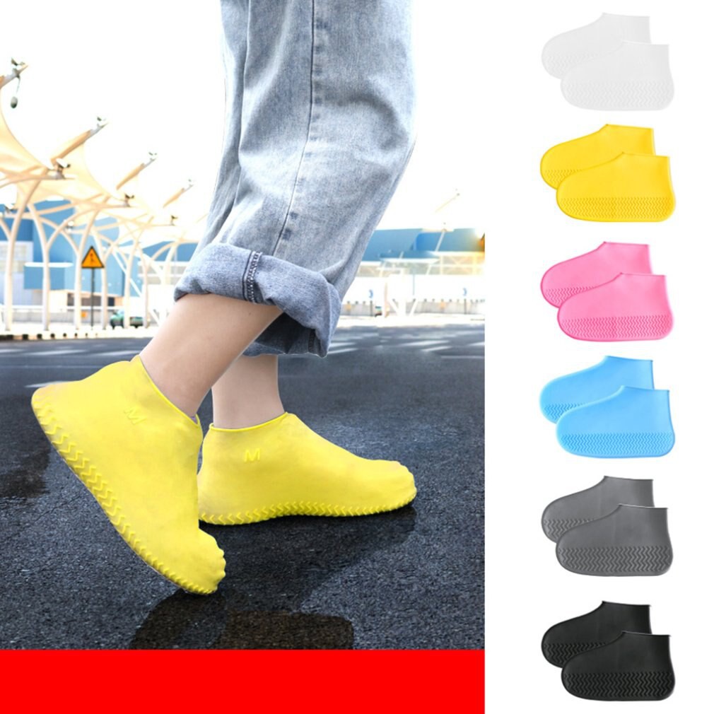 Ủng Bọc Giày Đi Mưa Nam Nữ, Ủng Cao Su Đi Mưa Có Zize