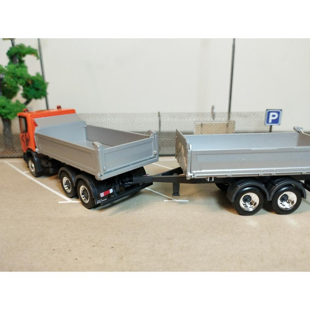 Mô hình 1:87 Herpa Scania G500 XT 6x6 Meiller Tipper