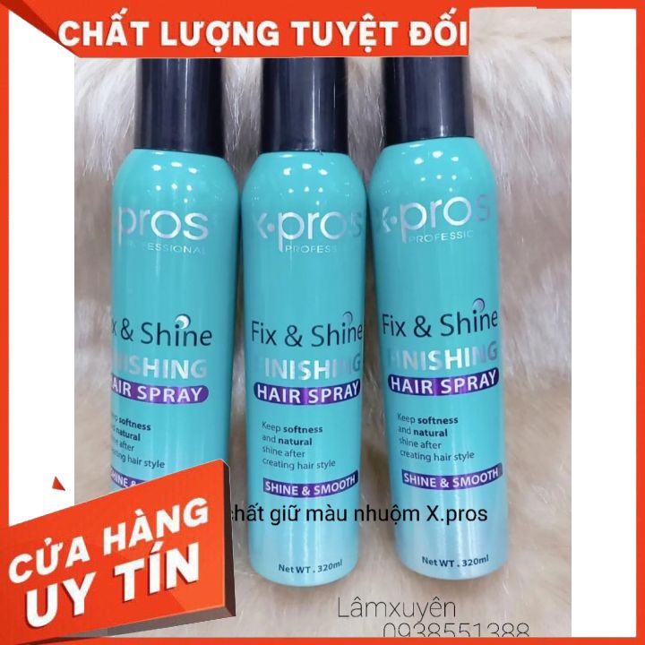 DƯỠNG CHẤT GIỮ MÀU NHUỘM X.PROStạo kiểu,định hình nếp tóc,giữ nếp tóc lâu,bồng bềnh,suôn mượt bảo vệ màu nhuộm