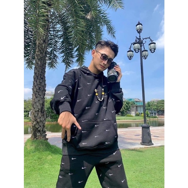 Áo khoác Nike thêu cao cấp Áo hoodie Nike mới nhất