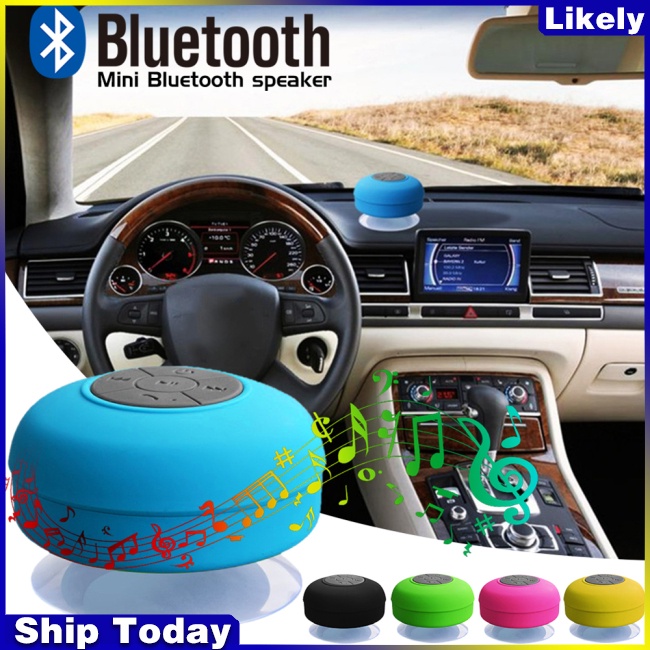 Loa Bluetooth Không Dây Mini Chống Nước Rảnh Tay Cho Nhà Tắm / Văn Phòng / Bãi Biển