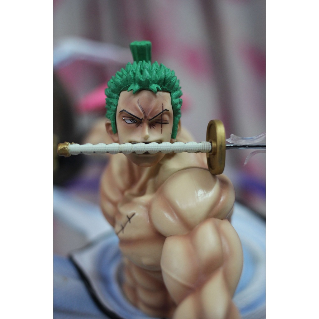 Mô hình Zoro wanno có led siêu đẹp siêu chất lượng - mô hình One Piece - ảnh thật