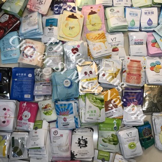 Combo mix đủ loại 50 mask dưỡng da- nội địa trung