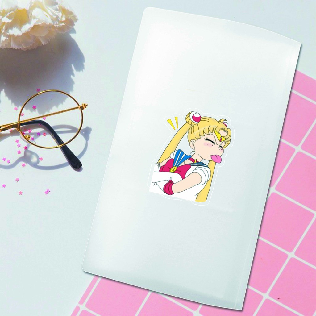 Sổ Đựng Card Lomo Ảnh IN HÌNH Attack on Titan Chobits Ghibli Haikyuu! Sailor Moon Sakura Cardcaptor loại 120 tấm