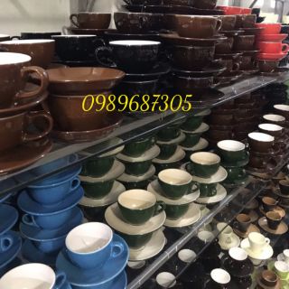 Combo 10 bộ cốc capuchino