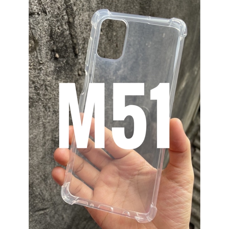 Ốp Lưng Samsung Galaxy M51 Dẻo Trong Suốt Chống Sốc , Bảo Vệ 4 Góc